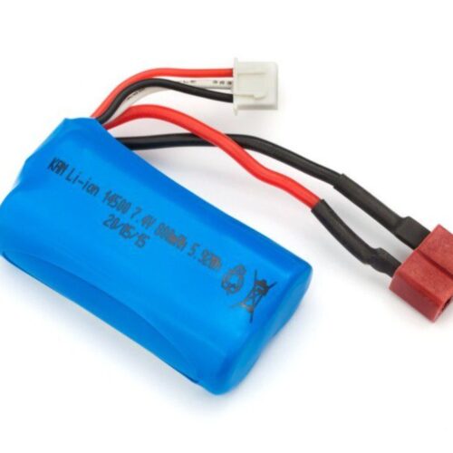BZ-540037 – Batteria Li-ion BlackZon Slyder agli ioni di litio da 7,4 V e 800 mAh – Deans