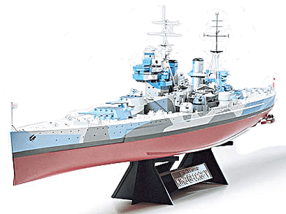 78010 - British Battleship King George V scala 1:350 TAMIYA