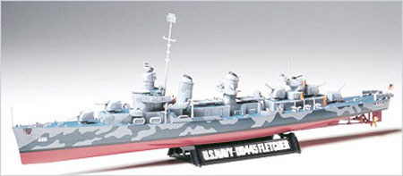 78012 - US Navy Destroyer DD445 Fletcher scala 1:350 TAMIYA