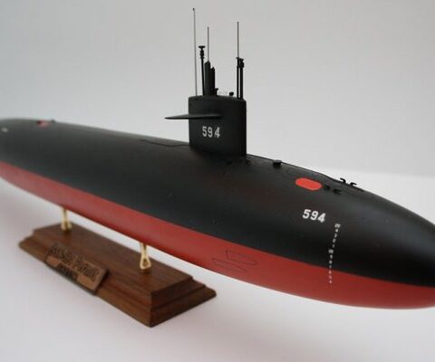 MSV1402 - SSN-593 Submarine Permit class - scala 1:144 Modelsvit