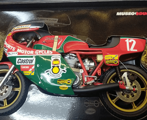 122 781212 Minichamps 1.12  Ducati 900 Racer IOM TT 1978 Hailwood