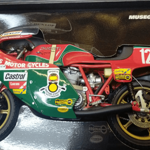 122 781212 Minichamps 1.12  Ducati 900 Racer IOM TT 1978 Hailwood