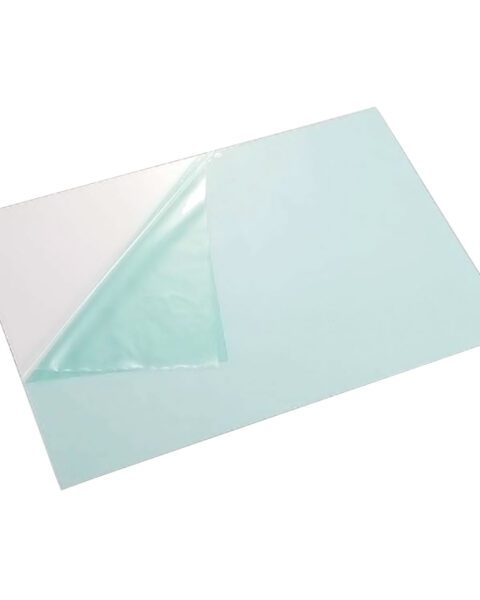 Lastra in Lexan spessore mm 0,5 x mm 203 x mm 305 protetta da pellicola amovibile