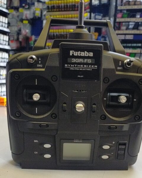 Futaba 3GR-FS solo radio, no rx usata senza confezione