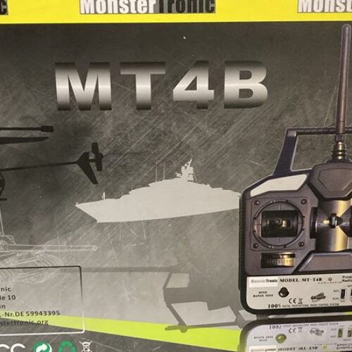 radiocomando MT-4B CON RX MONSTERTRONIC FONDO