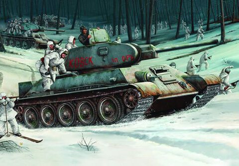 Trumpeter WWII Soviet medium tank T-34/76 Mod. 1942 1:16