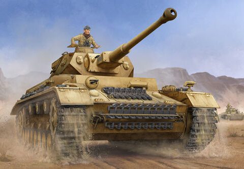Trumpeter WWII German Medium Tank Pzkpfw IV Ausf.F2 1/16
