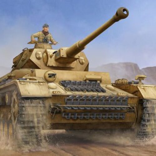 Trumpeter WWII German Medium Tank Pzkpfw IV Ausf.F2 1/16