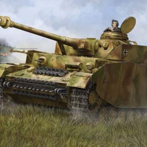 Trumpeter WWII German Medium Tank Pzkpfw IV Ausf.H 1/16