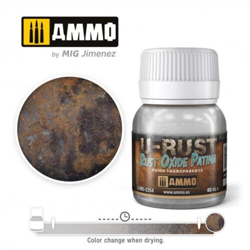 A.MIG-2254 – U-Rust – Rust Oxide Patina  40ml AMMO MIG