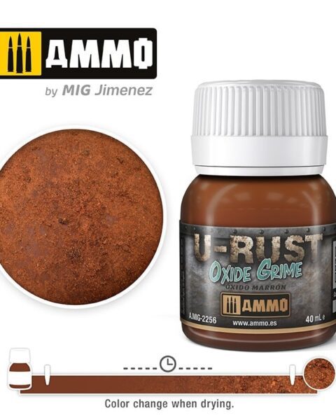 A.MIG-2256 - U-Rust - Oxide Grime  40ml AMMO MIG