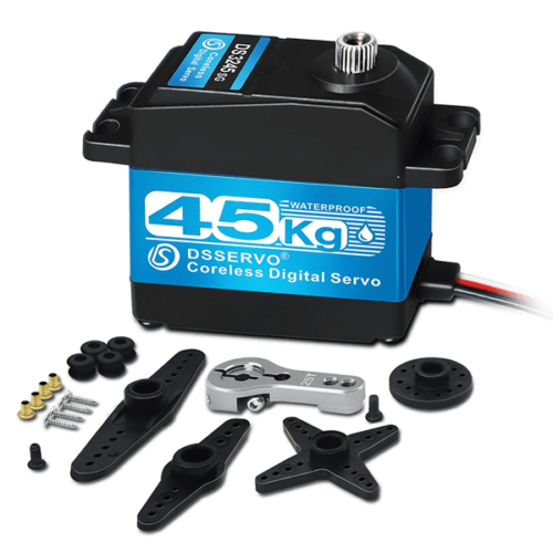 45Kg servocomando car veloce digitale con ingranaggi metallici 25T