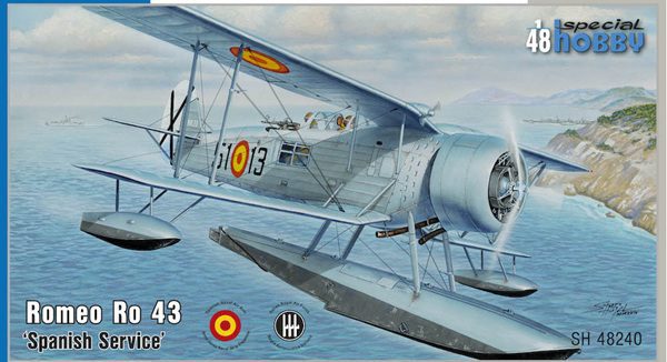 Romeo Ro 43 del "Servizio Spagnolo" Idrovolante scala 1:48 SPECIAL_HOBBY