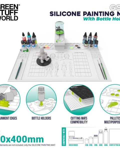 4562 Tappetino per Dipingere con bordi GREEN STUFF WORLD