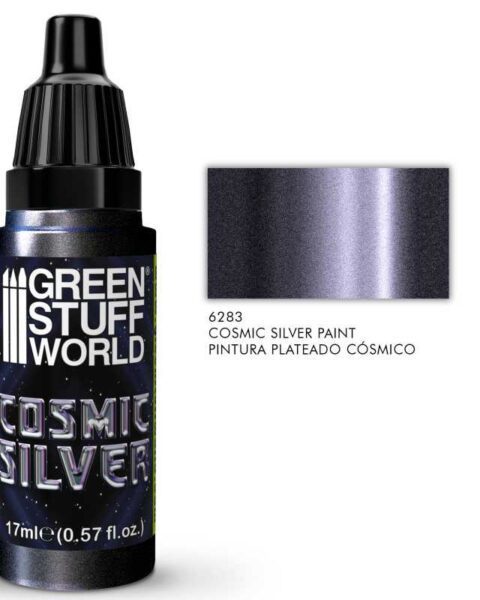 6283 VERNICE METALLICA  - ARGENTO COSMICO - GREEN STUFF WORLD