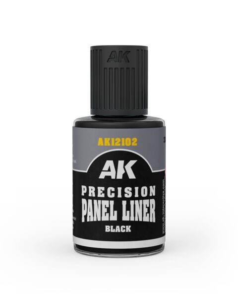 AK12102 BLACK PRECISION PANEL LINER - AK INTERACTIVE