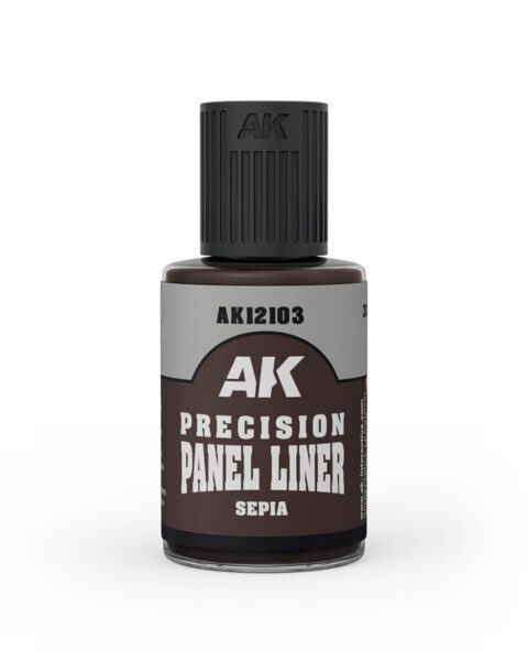 AK12103 SEPIA PRECISION PANEL LINER - AK INTERACTIVE