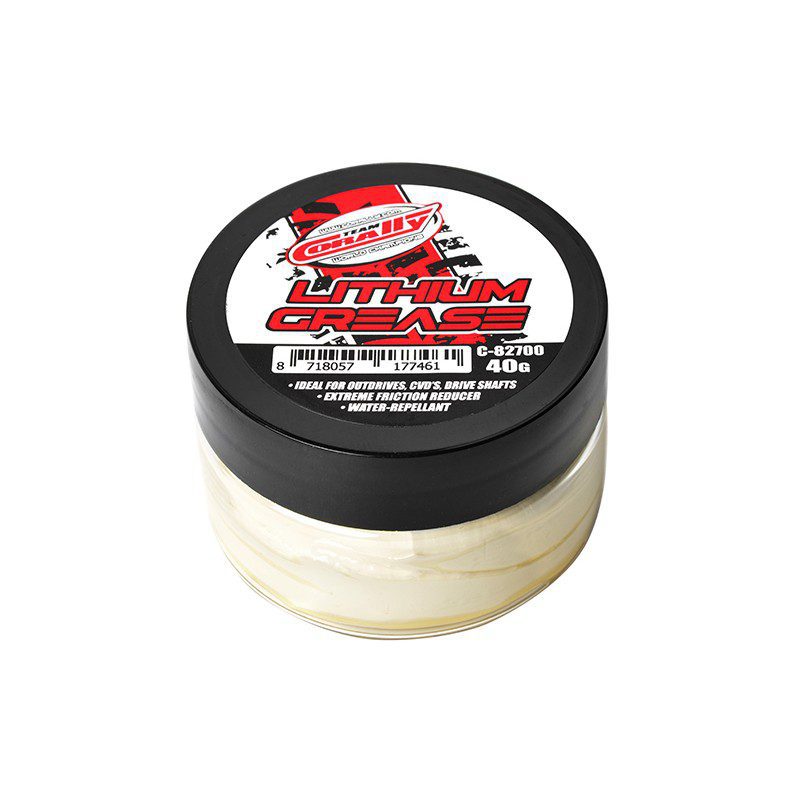 COR82700 - GRASSO AL LITIO BIANCO - Riduzione attrito metallo-metallo - IDROREPELLENTE - 40g - CORALLY