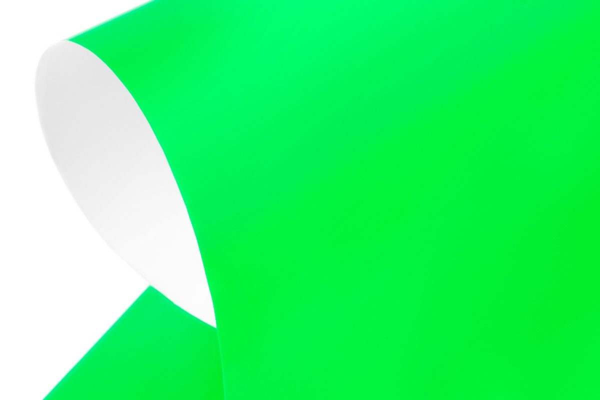 KAV60.12027.2 - Pellicola di copertura termoadesiva - Verde fluorescente - KAVAN