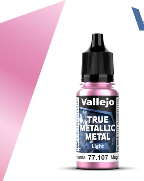 77107 VALLEJO TRUE METALLIC METAL TMM - Crimson Magenta - 18ml