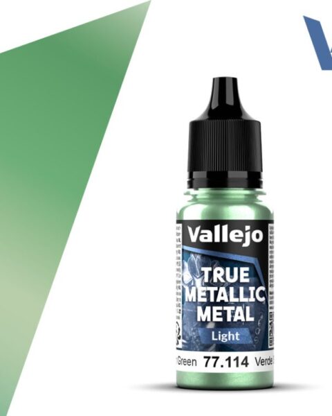 77114 VALLEJO TRUE METALLIC METAL TMM - Dusken Green - 18ml