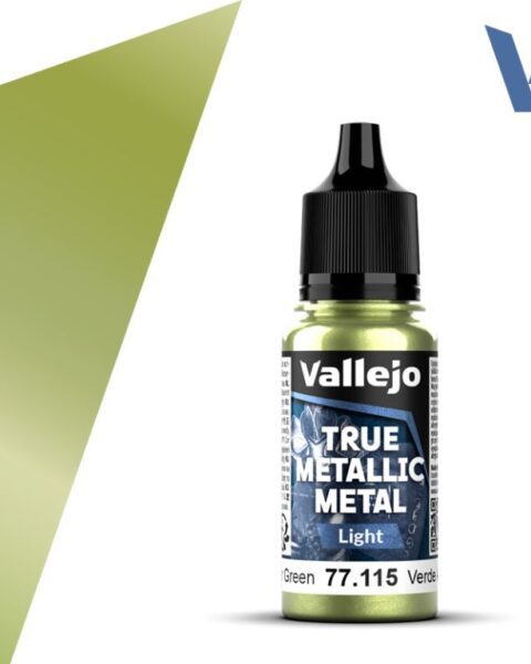 77115 VALLEJO TRUE METALLIC METAL TMM - Amber Green - 18ml