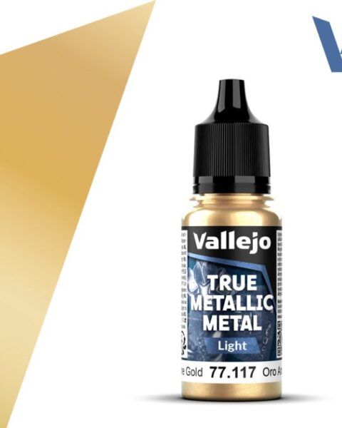 77117 VALLEJO TRUE METALLIC METAL TMM - Arcane Gold - 18ml