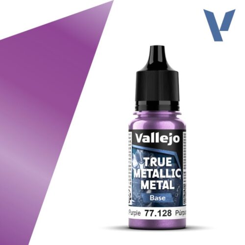 77128 VALLEJO TRUE METALLIC METAL TMM – Amethyst Purple – 18ml