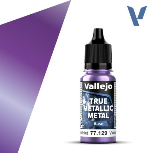 77129 VALLEJO TRUE METALLIC METAL TMM – Celestial Violet – 18ml