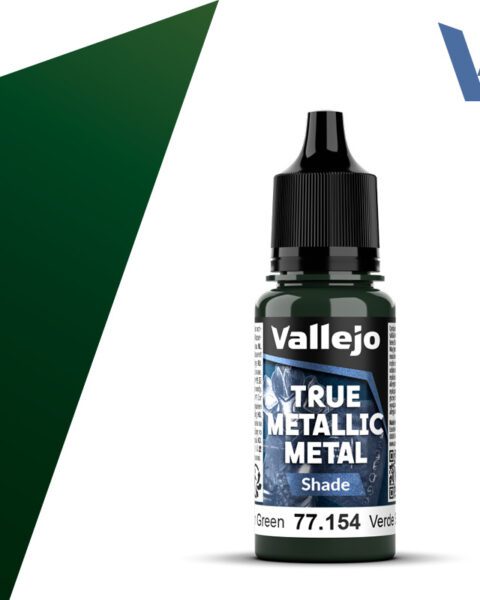 77154 VALLEJO TRUE METALLIC METAL TMM - Dusken Green - 18ml