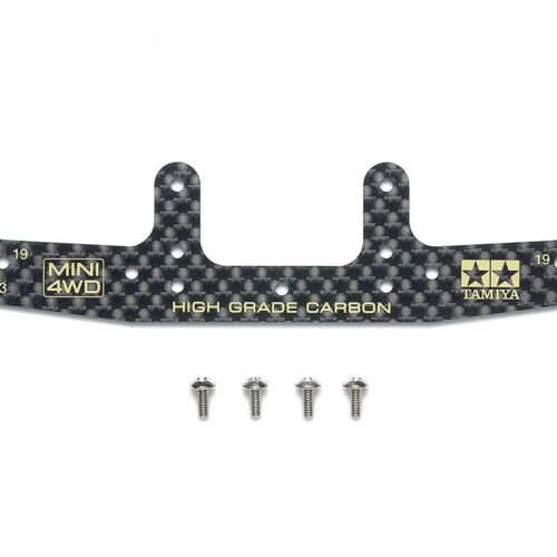 Tamiya | HG Carbon Rear Bumper Plate (1.5mm) | Mini 4WD Upgrade Part