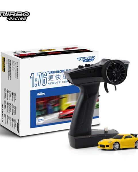 TB-C71-YE - Turbo Racing - Sports RC Car RTR (Giallo) 1:76 KAVAN