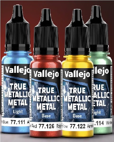 VALLEJO TRUE METALLIC METAL TMM