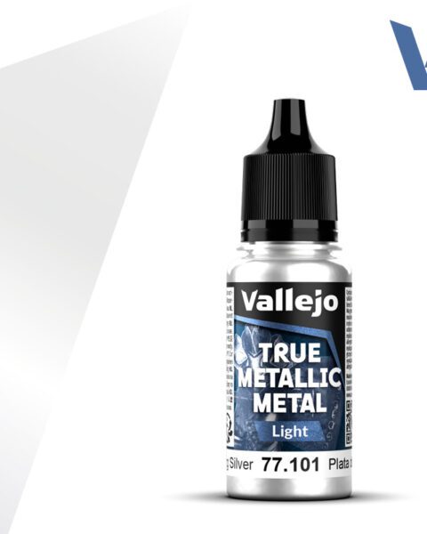 77101 VALLEJO TRUE METALLIC METAL TMM - Sterling Silver - 18ml