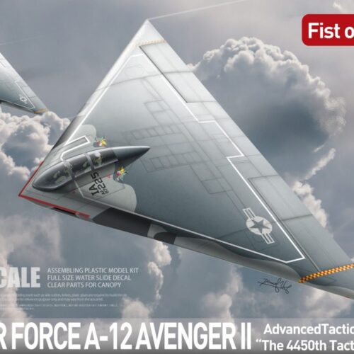 Modelcollect UA48005, Fist of War U.S. Airforce A-12 Avenger II – Advanced Tactical Aircraft | Scala 1:48