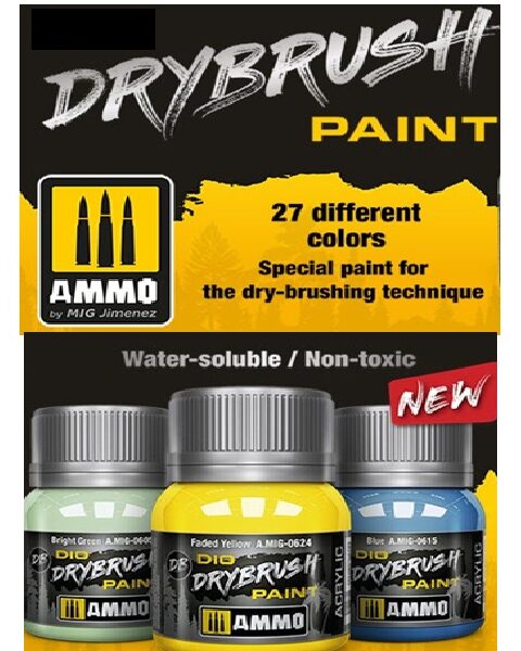 Ammo Mig Drybrush