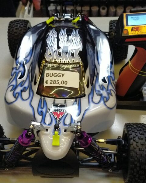 Buggy Himoto 1:10 brushless modificata usata pari a nuovo con radiocomando GT3-C