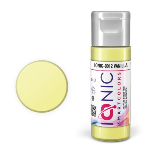 IONIC – colore acrilico Vaniglia (Vanilla) per Modellismo, IONIC-0012, Ammo-Mig