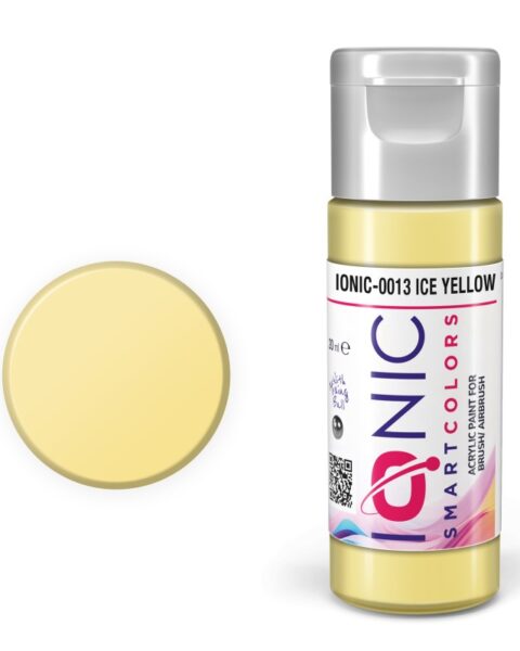 IONIC - colore acrilico Giallo Ghiaccio (Ice Yellow) per Modellismo, IONIC-0013, Ammo-Mig