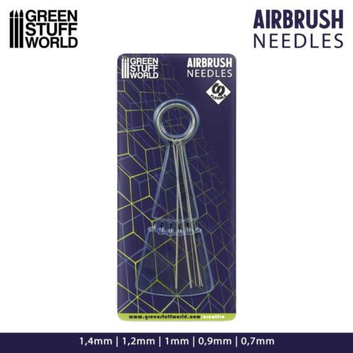 GSW1410 – Fili in metallo per pulizia aerografo GREEN STUFF WORLD