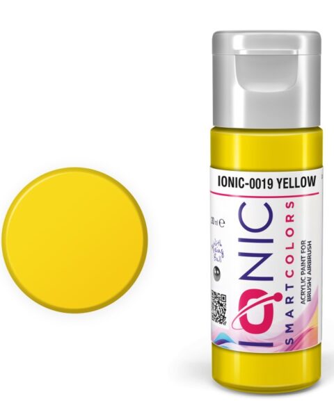 IONIC - colore acrilico Giallo (Yellow) per Modellismo, IONIC-0019, Ammo-Mig