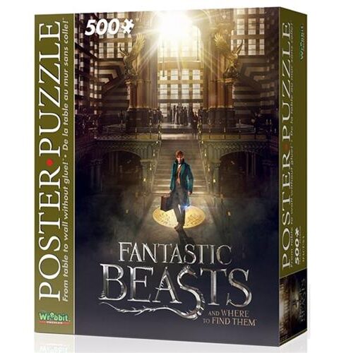 Fantastic Beasts MACUSA Poster Puzzle, Wrebbit WPP-5005 – Wizarding World | 500 Pezzi