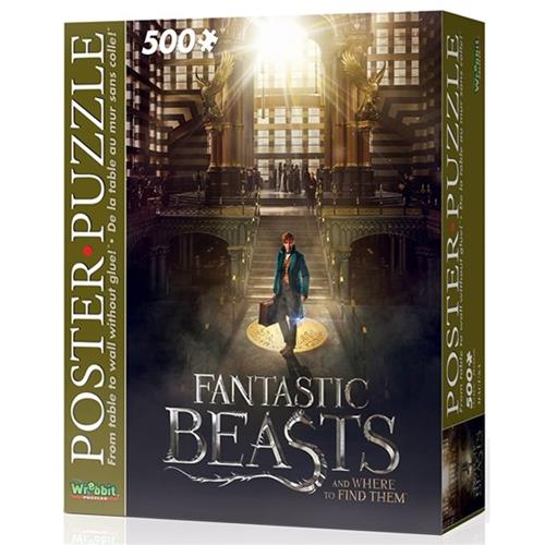 Fantastic Beasts MACUSA Poster Puzzle, Wrebbit WPP-5005 – Wizarding World | 500 Pezzi