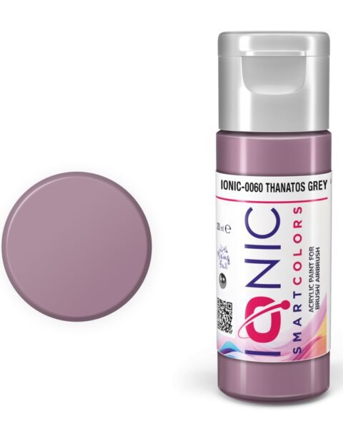IONIC - colore acrilico Grigio Thanatos (Thanatos Grey) per Modellismo, IONIC-0060, Ammo-Mig