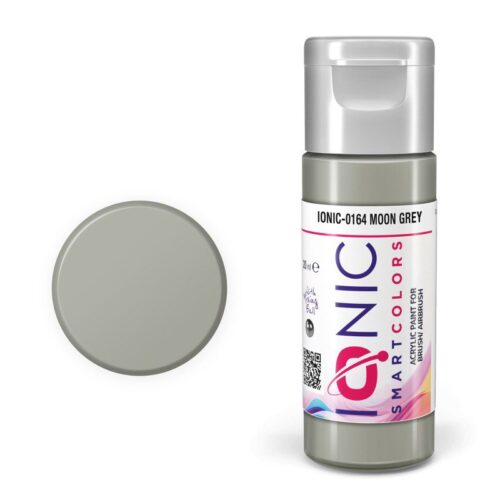 IONIC – colore acrilico Grigio Lunare (Moon Grey) per Modellismo, IONIC-0164, Ammo-Mig