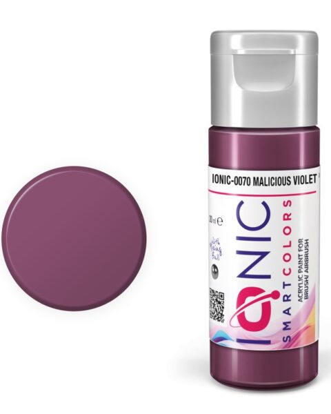 IONIC - colore acrilico Violetto Malvagio (Malicious Violet) per Modellismo, IONIC-0070, Ammo-Mig