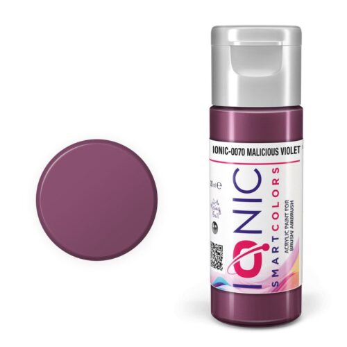 IONIC – colore acrilico Violetto Malvagio (Malicious Violet) per Modellismo, IONIC-0070, Ammo-Mig