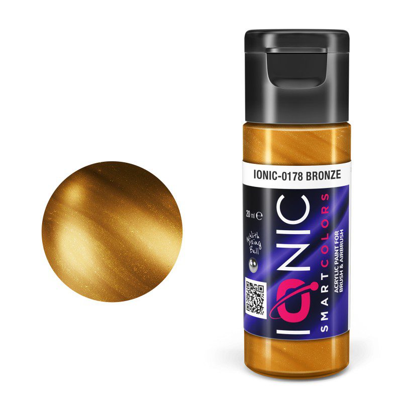 IONIC - colore acrilico Bronzo (Bronze) per Modellismo, IONIC-0178, Ammo-Mig