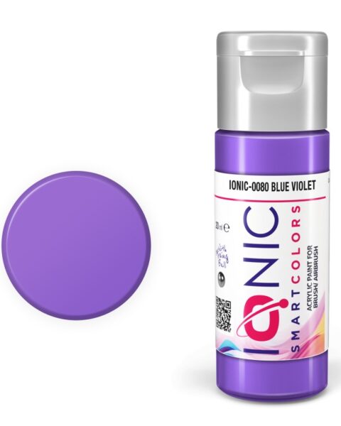 IONIC - colore acrilico Violetto Blu (Blue Violet) per Modellismo, IONIC-0080, Ammo-Mig