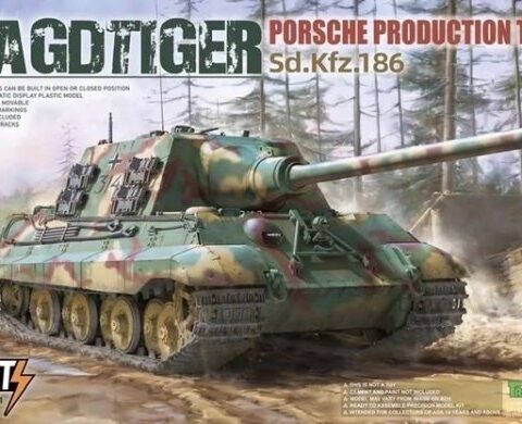 TK8003 - Jagdtiger Sd.Kfz. 186 Porsche Production type scala 1:35 TAKOM + COLLA OMAGGIO